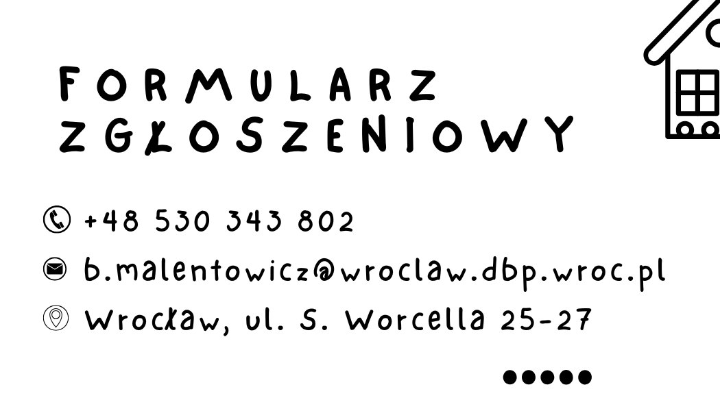 Grafika z linkiem do formularza zgłoszeniowego na zajęcia