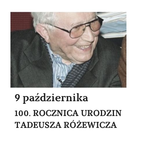 Tadeusz Różewicz - materiały dla nauczycieli 