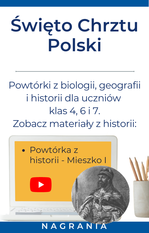 Materiały edukacyjne: Święto Chrztu Polski