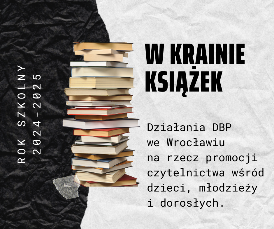 Wydarzenia promujące czytanie w bibliotece: rok szkolny 2024-2025