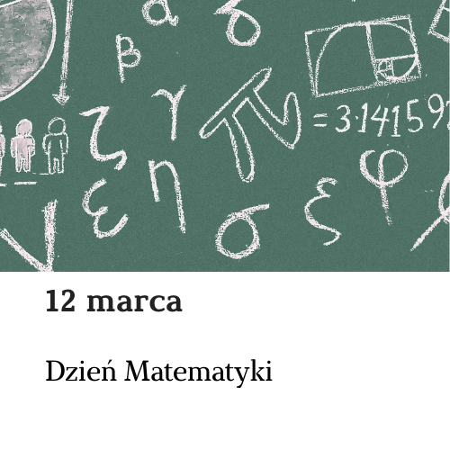 Kartka z kalendarza - Dzień Matematyki