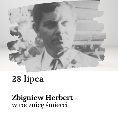 Kartka z kalendarza: Zbigniew Herbert- materiały edukacyjne