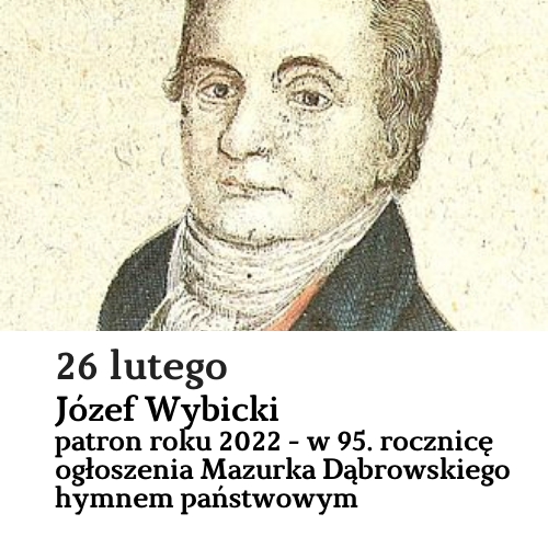 Kartka z kalendarza: materiały o Józefie Wybickim